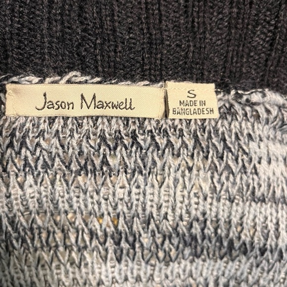 Jason Maxwell cardigan Dark Blue Small - Picture 7 of 14